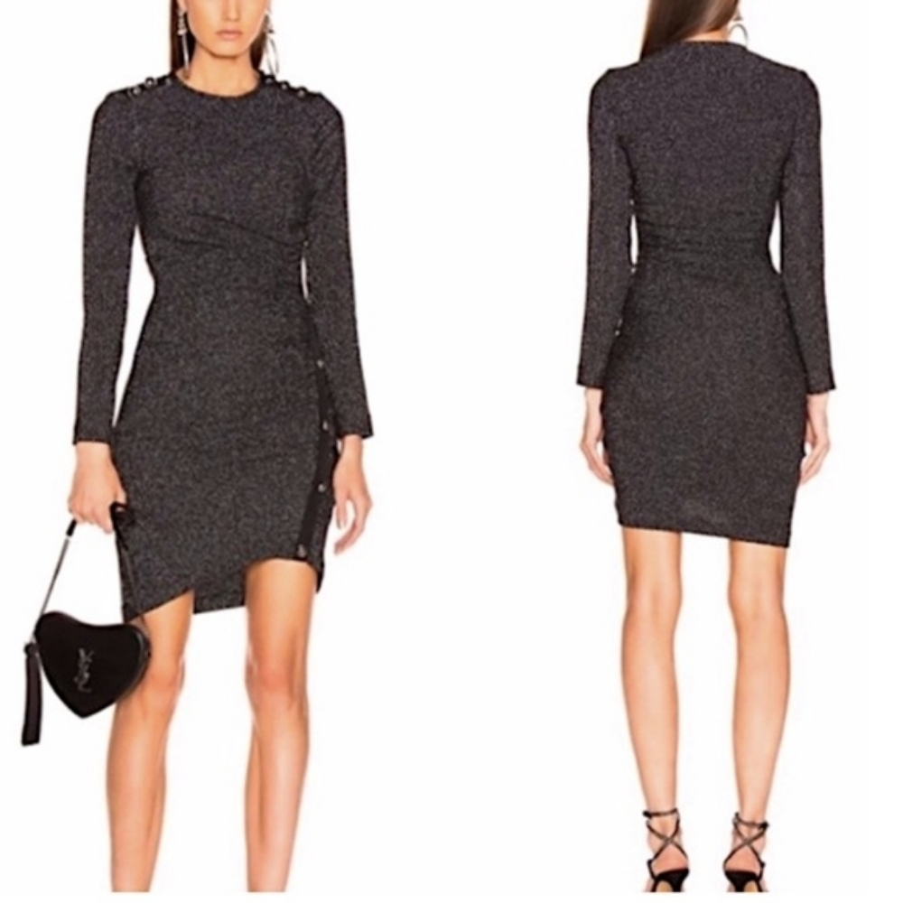 Veronica Beard Ruched Tweed Mini dress Size 4